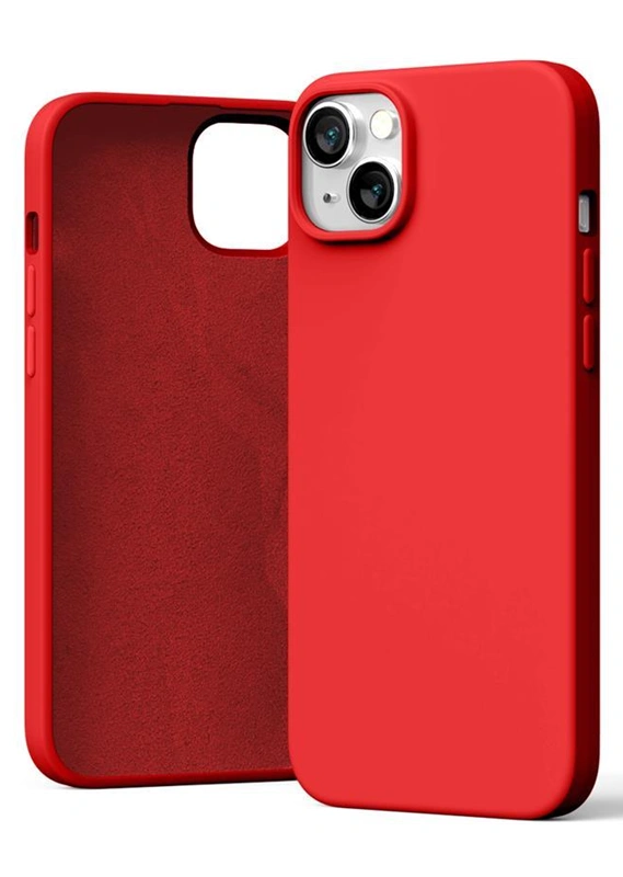 Smart Samsung Galaxy A57 Mercury silikoninis dėklas, raudona, 1 nuotrauka